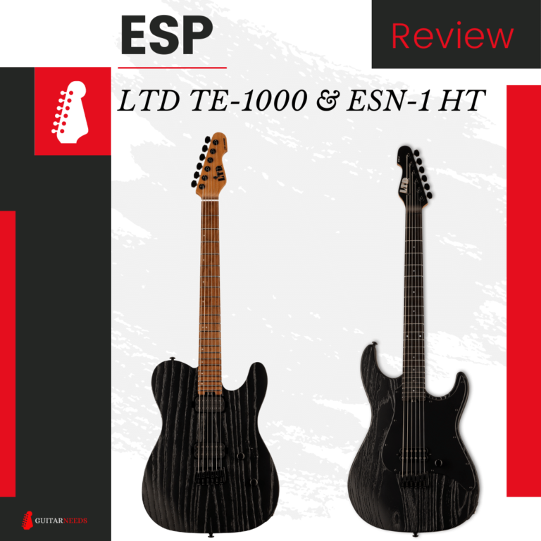 ESP LTD TE-1000 AND ESP ESN-1 HT Guitar Review