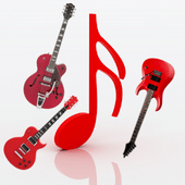 guitars by music style