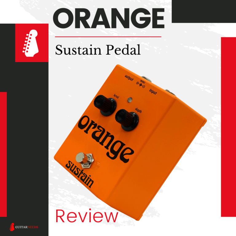 Orange Sustain Pedal Review
